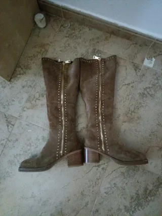 Botas Alma en Pena Talla 38 Marrones