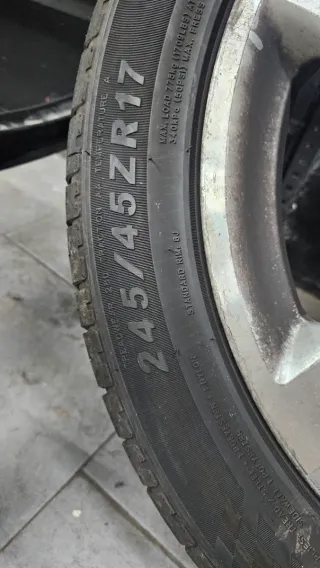 LLANTAS MERCEDES VITO 17" ET35 + NEUMATICOS NUEVOS