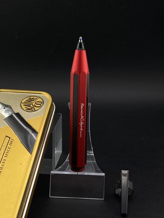 Bolígrafo Kaweco Sport AC Carbono Rojo