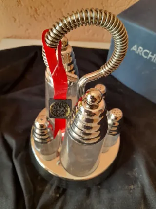 Set Olio e Aceto Acciaio Inox