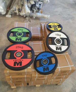 Dischi Olimpionici Muscle Factory Uretano