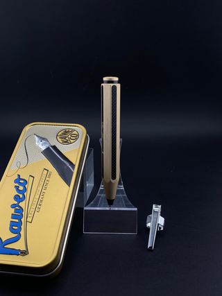 Bolígrafo Kaweco Sport AC Carbono Champagne