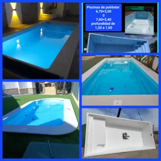 Piscina de poliéster 90