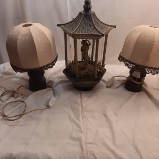 Lámparas de mesa vintage