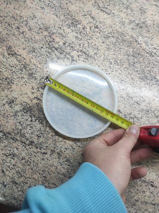 MOLDE DE SILICONA REDONDO 14CM