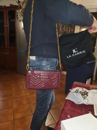 Borsetta LA CARRIE rossa