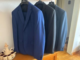 Trajes MACSON (Negro y Azul)