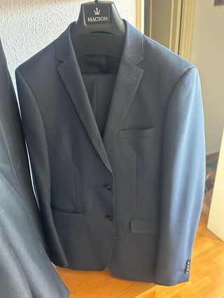 Trajes MACSON (Negro y Azul)