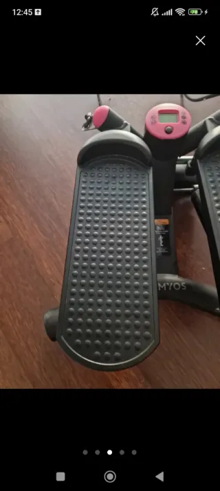 Stepper DOMYOS con bandas elásticas