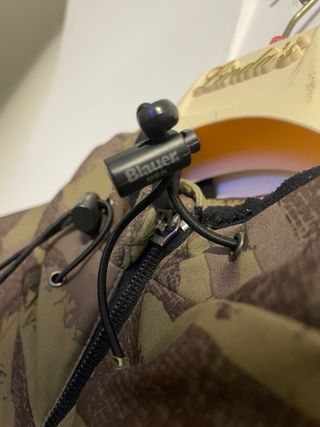 Blauer Giacca Uomo Camouflage