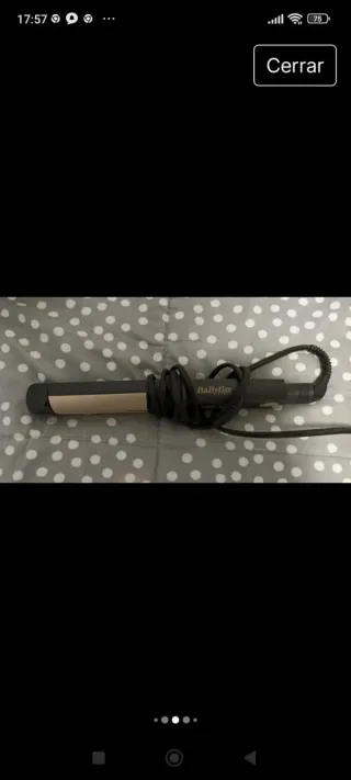 Plancha y Rizador BaByliss 2 en 1 dorado