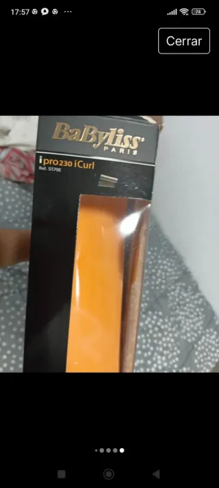 Plancha y Rizador BaByliss 2 en 1 dorado