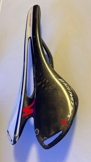 Sillín carretera Specialized blanco y negro