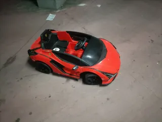 HOMCOM Coche Eléctrico para Niños de +3 Años Lambo