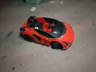 HOMCOM Coche Eléctrico para Niños de +3 Años Lambo