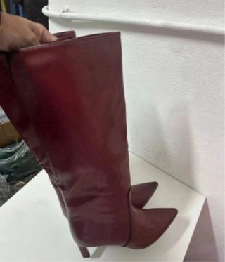Stivali donna bordeaux tg 38 nuovo