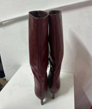 Stivali donna bordeaux tg 38 nuovo