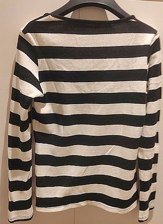 Jersey rayas blanco y negro