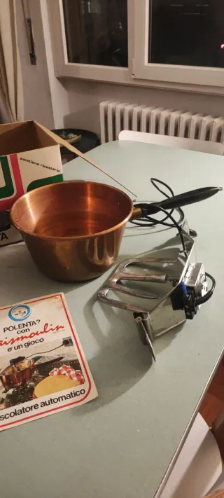 Pentola elettrica rame per polenta