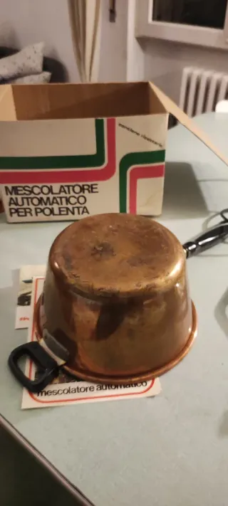 Pentola elettrica rame per polenta