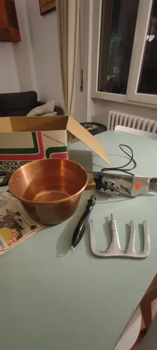 Pentola elettrica rame per polenta