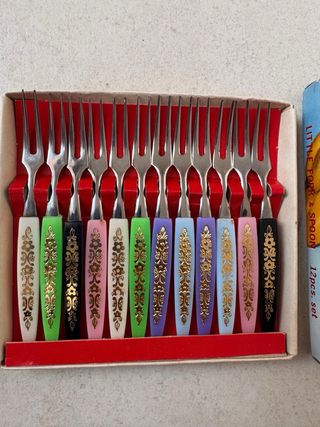 Set 12 Forchette e 12 Cucchiaini Nuovi