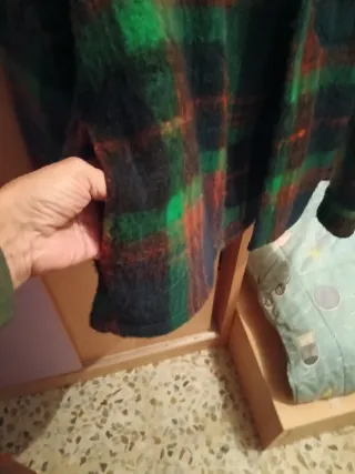 Camisa Zara cuadros multicolor