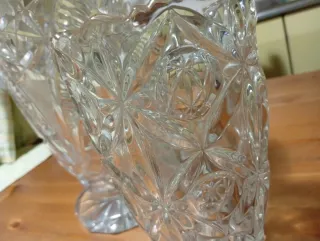 Vasi in cristallo decorati