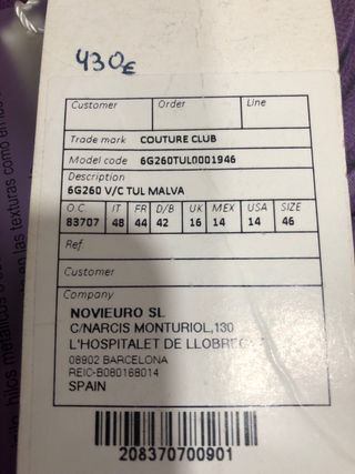 muy bonito, perfecto estado, solo un uso