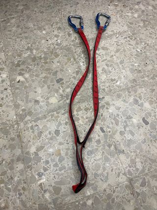 10 cabos de anclaje Fixe, mosquetones Faders