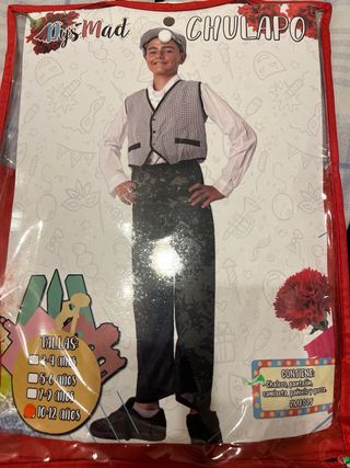 Traje Chulapo 10-12 años