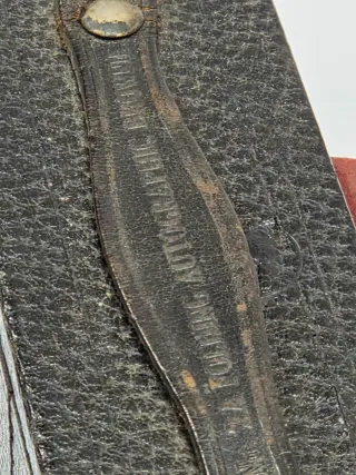 Antigua Cámara Kodak 1910 Fuelle Rojo