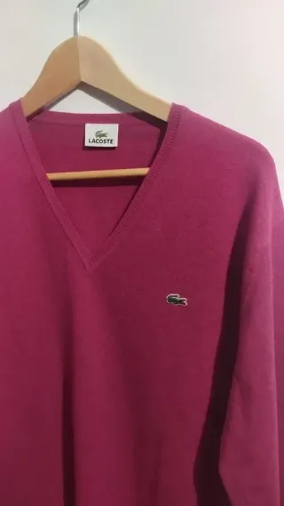 Jersey Lacoste Rosa Talla 7XL