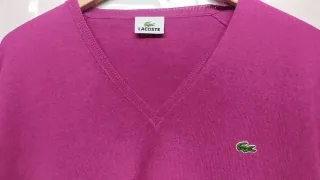 Jersey Lacoste Rosa Talla 7XL
