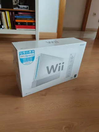 Caja Original Nintendo Wii + Wii Sports