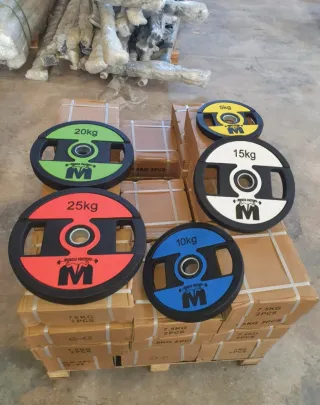 Discos Olímpicos Muscle Factory