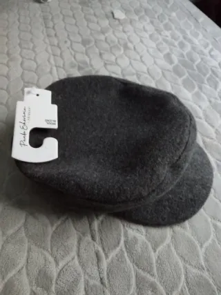 Gorra visera  gris