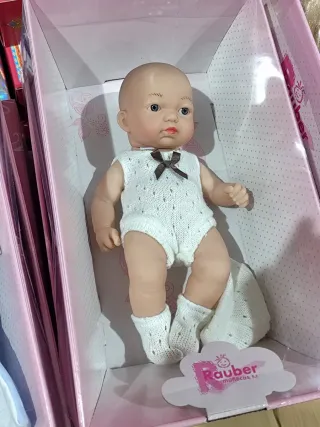 Muñeca Rauber COLOR BABY - con caja de colección