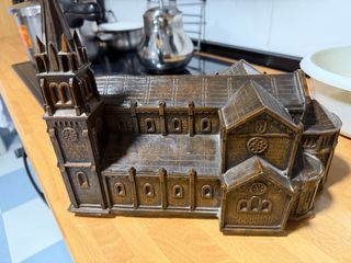 2 Figuras Decorativas Metal/Plástico