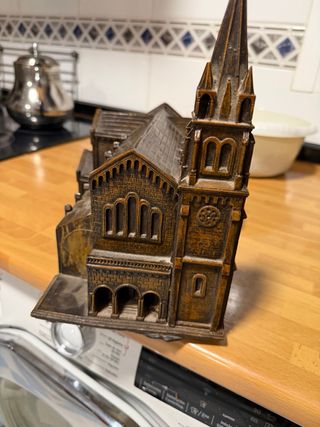 2 Figuras Decorativas Metal/Plástico