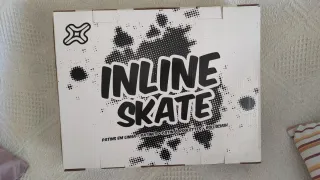 Patines en línea rosas y negros