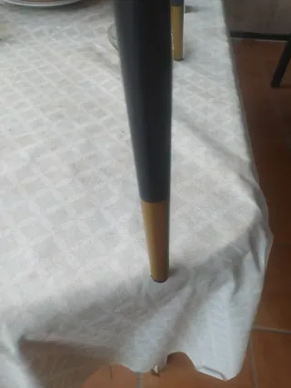 Juego de 2 sillas negras JYSK