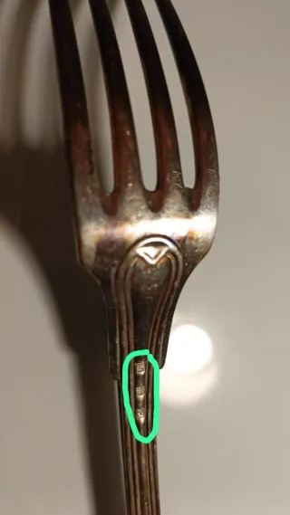 Posate placcate in argento