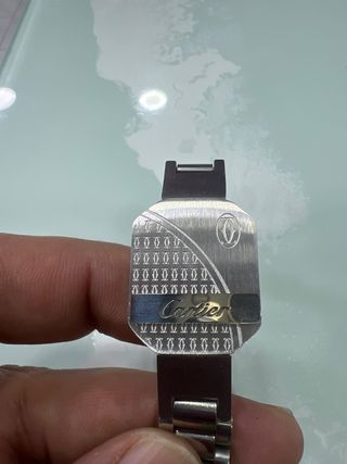 Pulsera Cartier Acero Tipo Reloj