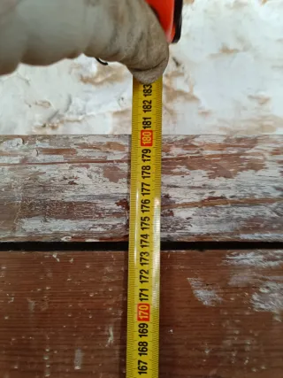 Puerta antigua de madera.