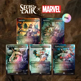 Secret Lair Spider-Man: Venom Unleashed FOIL ENG