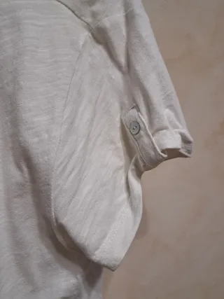 Camiseta Desigual Estampado dorado