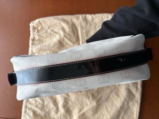 Bolso Loewe Blanco y Marrón