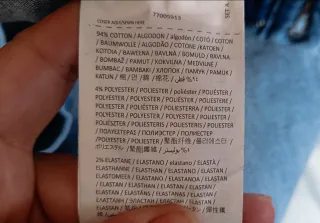 Pantalón vaquero Mango azul