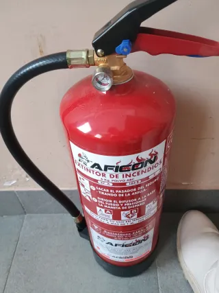 Extintor AFICON 6 Kg Polvo ABC